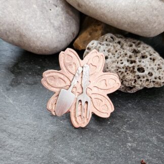 Garden Tools Brooch