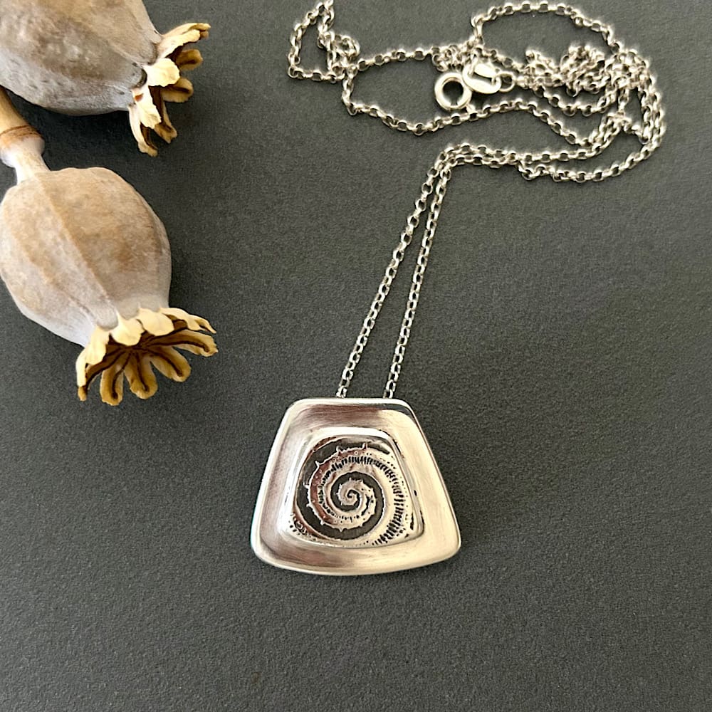 Fine Silver Pendant Necklace - Image 4