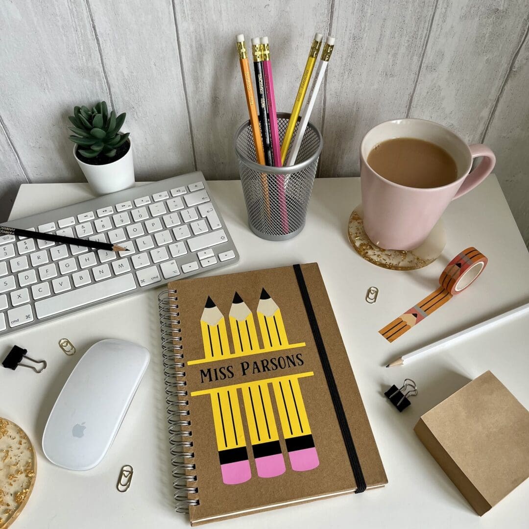 Personalised Pencil Notebook & Pencil Set – A Thoughtful Teacher Gift - Image 5