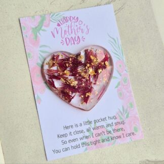 Mothers day - pocket hug - flowers