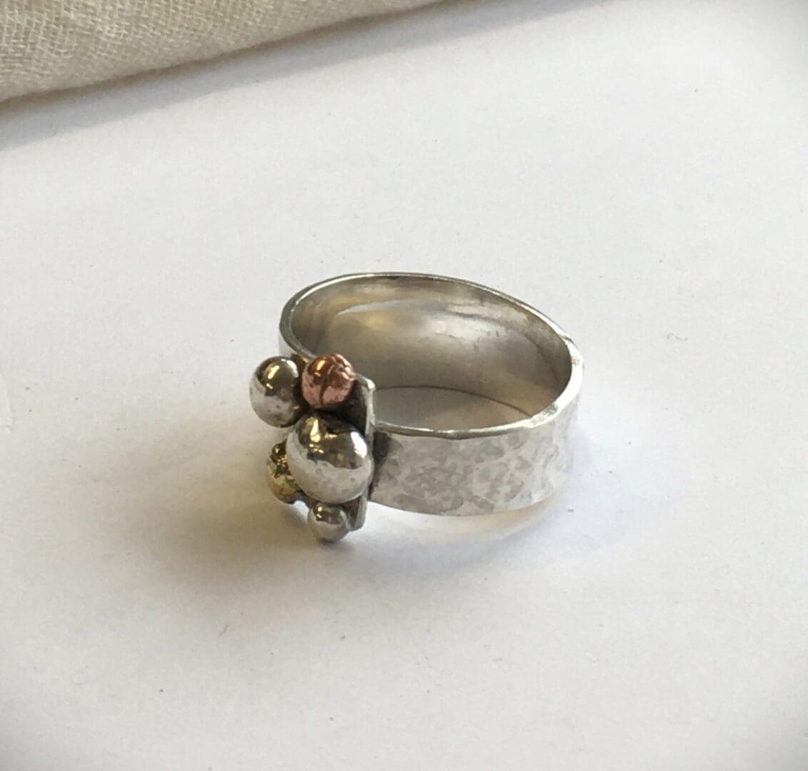 mixed metal ring
