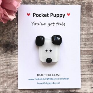 Pocket-Puppy-Hug-Fused-Glass-White