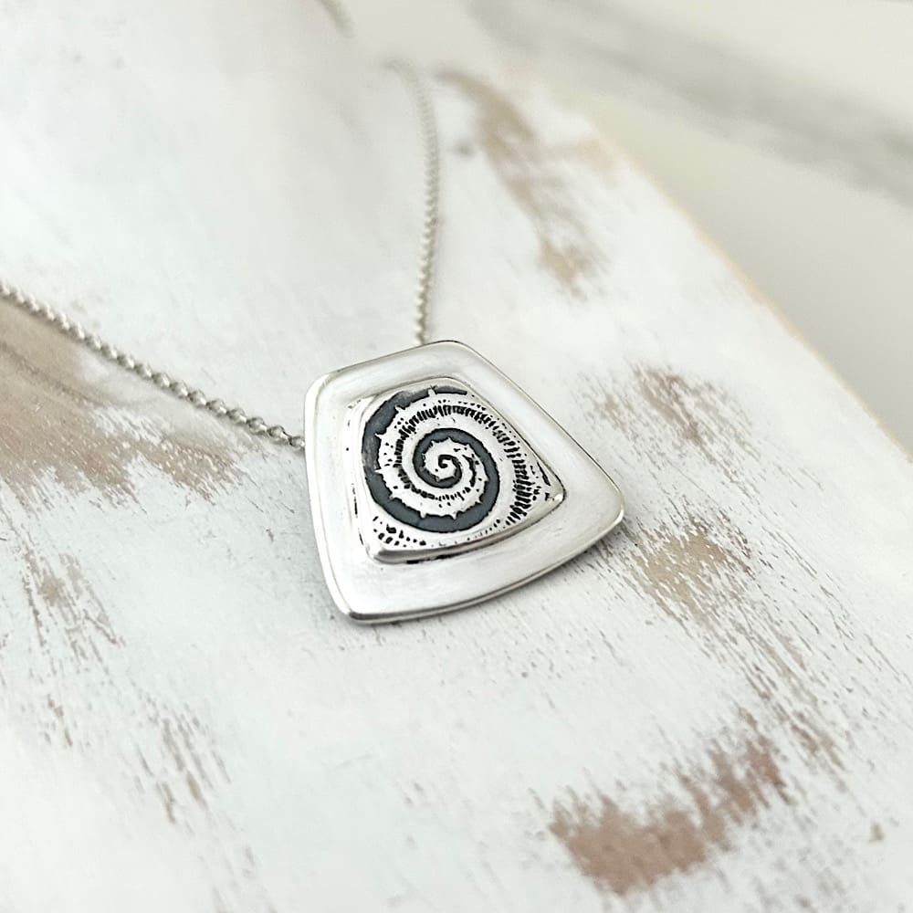 Fine Silver Pendant Necklace - Image 2