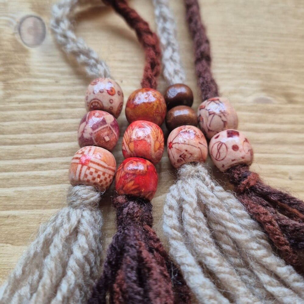 Set of 3 Crocheted Flower Bookmarks - Image 2