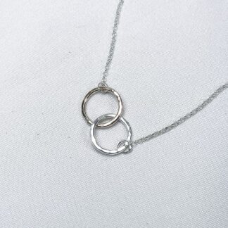 circles silver and gold