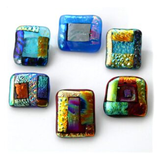 dichroic Brooch Set 3 085 091 102 103 104 105