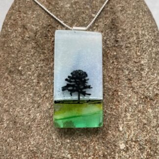 Country landscape pendant