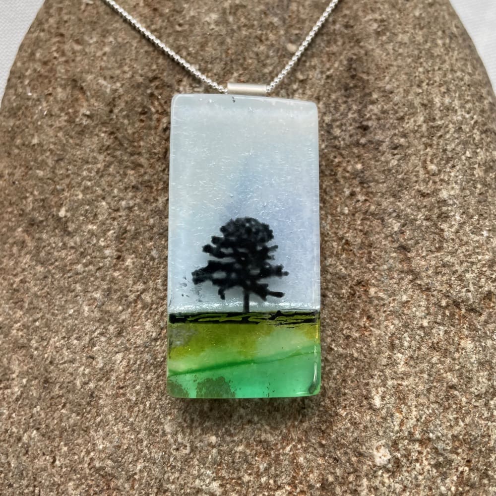 Country landscape pendant