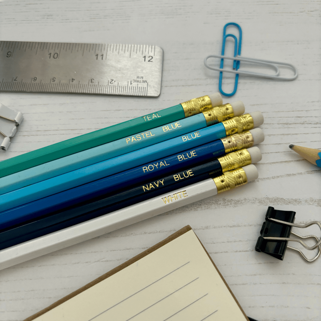 Personalised HB Pencil Set | Customised Text Pencils | HB Graphite Pencil Sets - Image 6