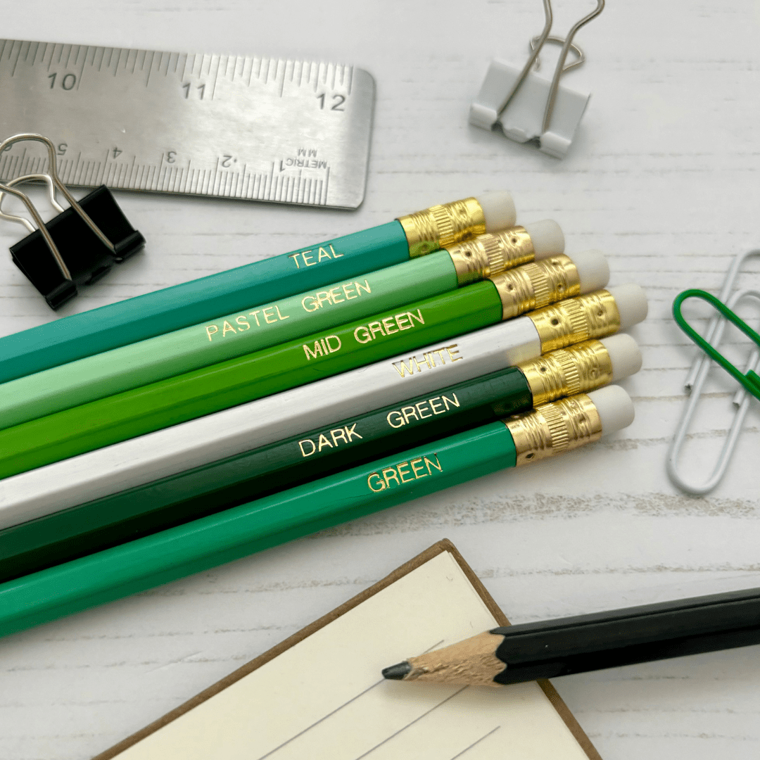 Personalised HB Pencil Set | Customised Text Pencils | HB Graphite Pencil Sets - Image 5