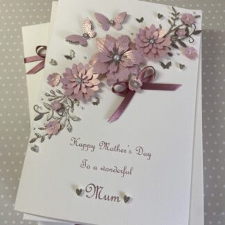 Mother’s Day Card Personalised Handmade Gift Boxed Keepsake Mum Mam Mom Nan