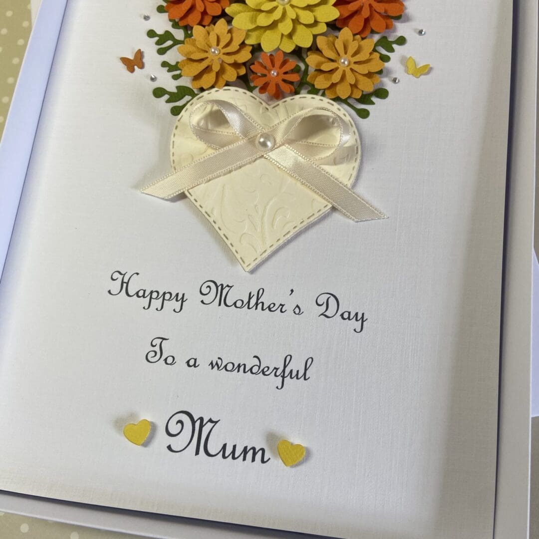 Personalised Handmade Mother’s Day Card Gift Boxed Mum Mam Mom Nan Keepsake - Image 3