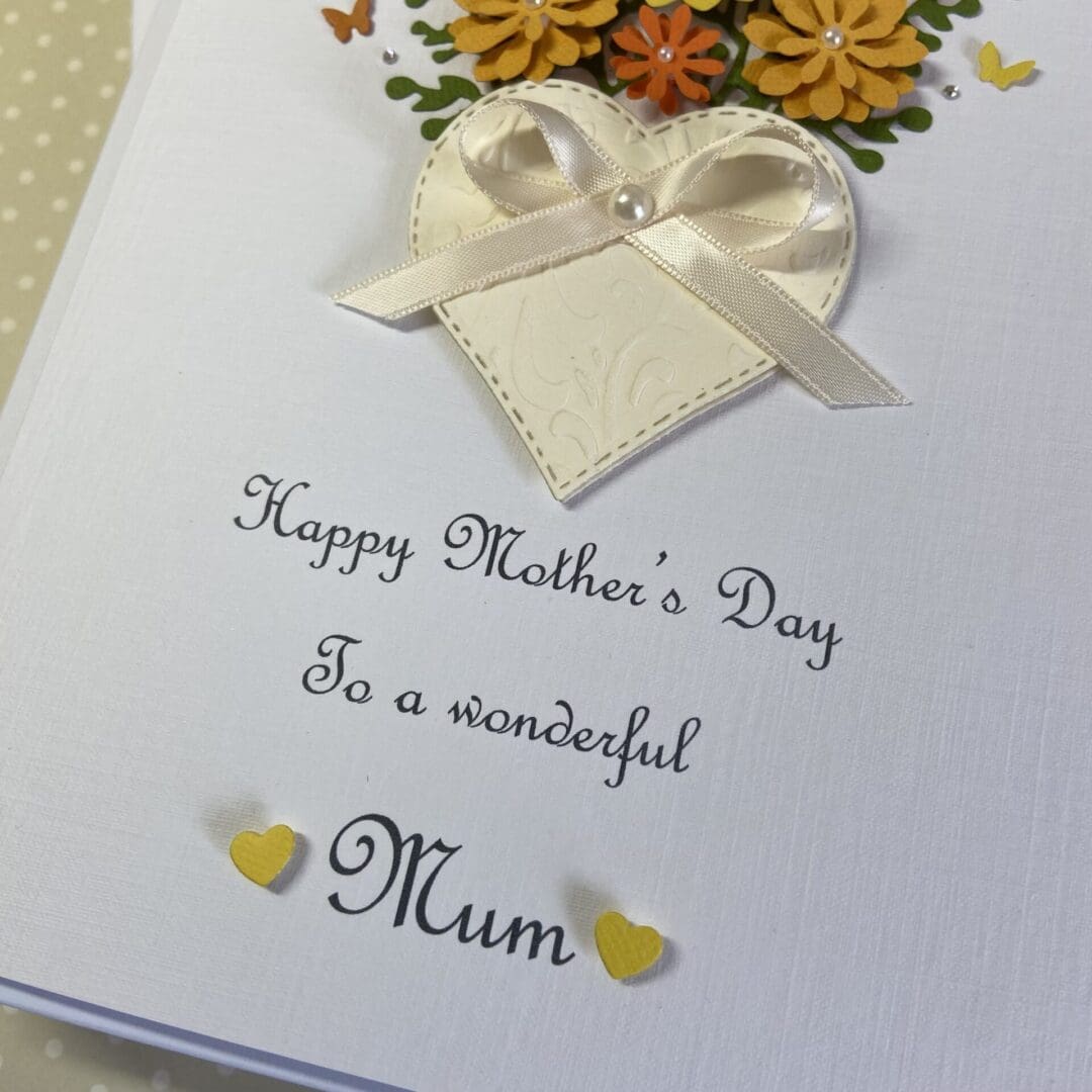 Personalised Handmade Mother’s Day Card Gift Boxed Mum Mam Mom Nan Keepsake - Image 9