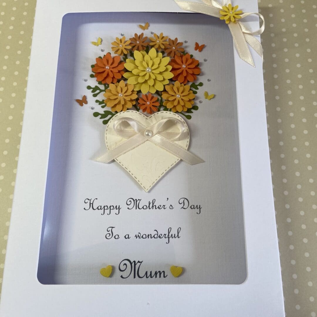 Personalised Handmade Mother’s Day Card Gift Boxed Mum Mam Mom Nan Keepsake - Image 8