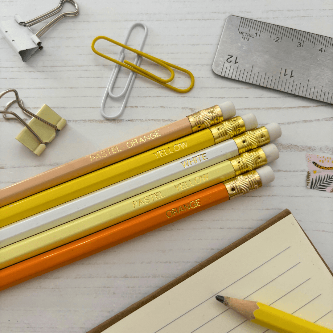 Personalised HB Pencil Set | Customised Text Pencils | HB Graphite Pencil Sets - Image 4