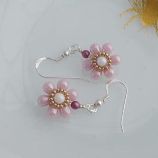 Cherry Blossom handmade earrings