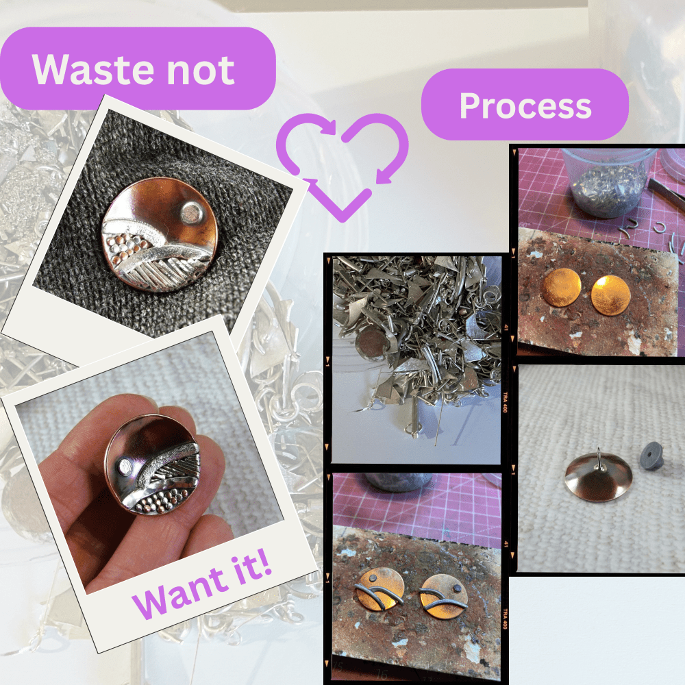 brooch making process