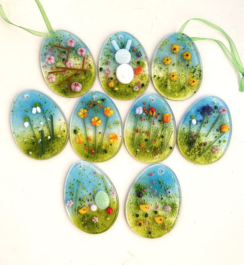 Easter Egg Decoration (variety of flower designs to choose from) - Image 9