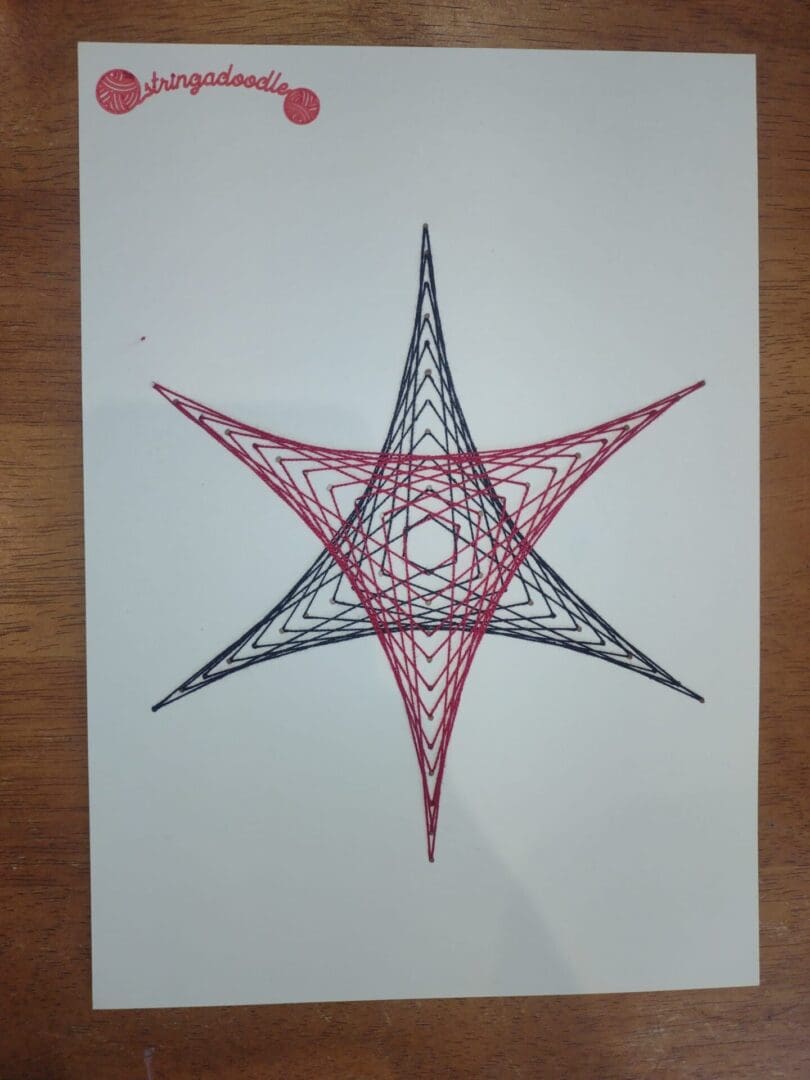 2-Triangle Star by String-a-Doodle - Image 4