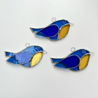 Blue tit suncatcher