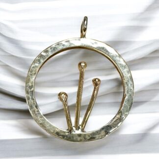 Sterling Silver Circular Pendant