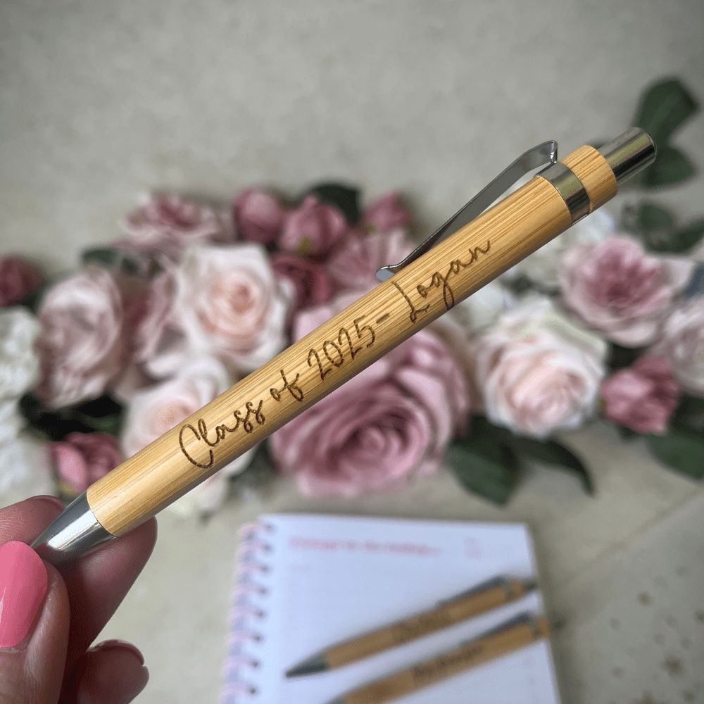 Custom name pens for school leavers – ideal for year-end gifts