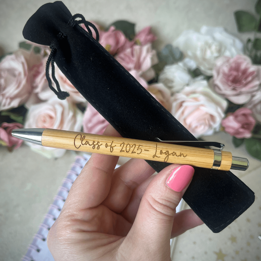 Class of 2025 engraved pens – keepsake gift for pupils