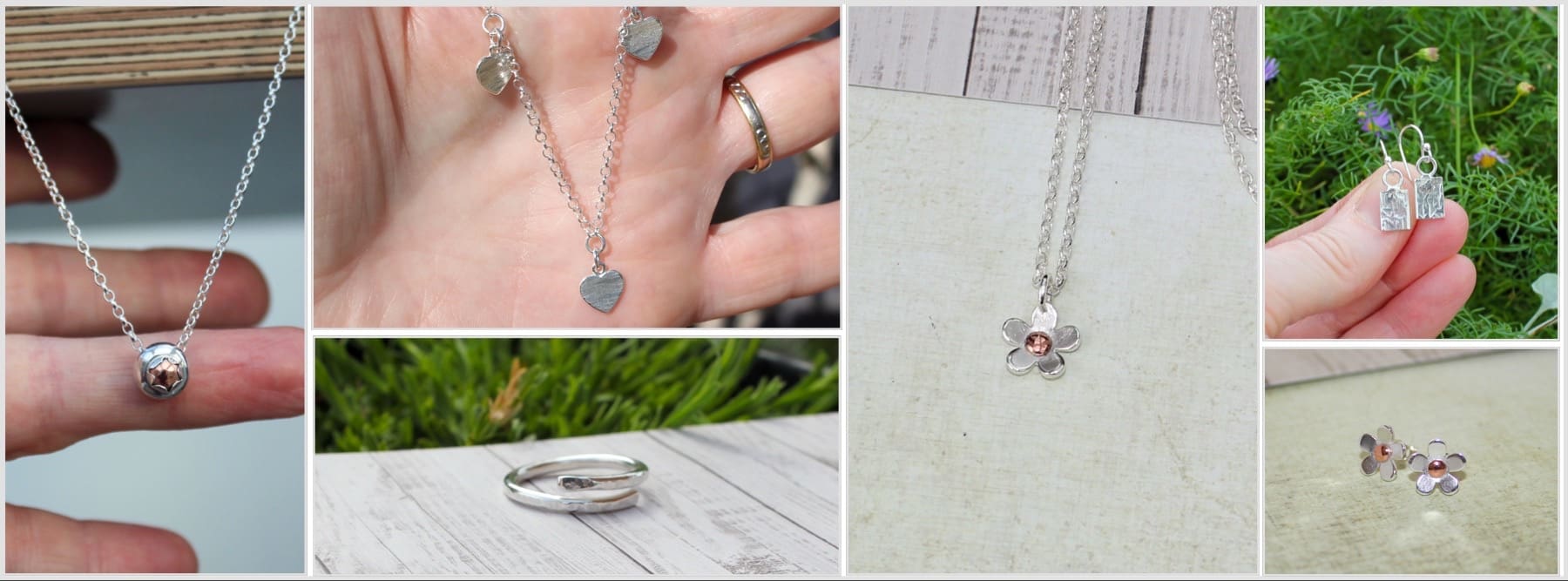 Handmade jewellery creations