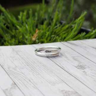 Sterling silver wrap around ring