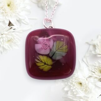 Calon Glass handmade glass pendant
