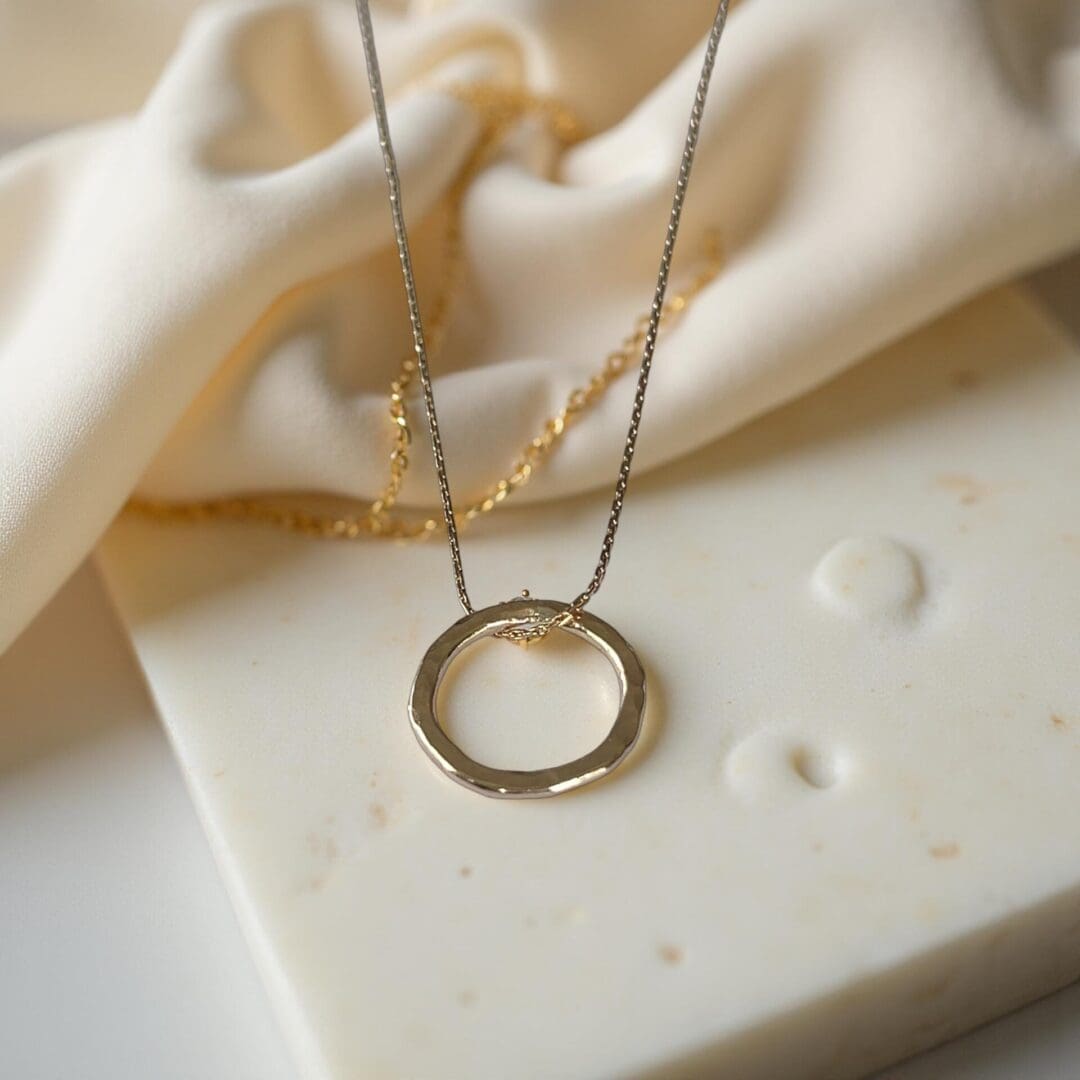 Eternal Friendship Gold Necklace