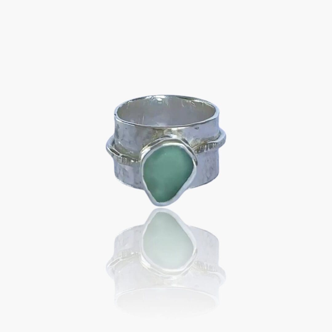 Coastal Sea Glass Ring