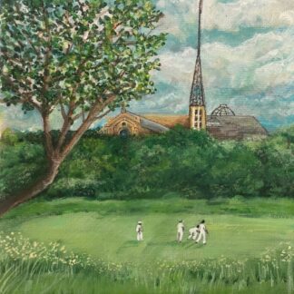 Cricket at Ally Pally