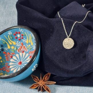 Fine Silver Round Pendant