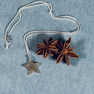 Fine Silver Star Pendant