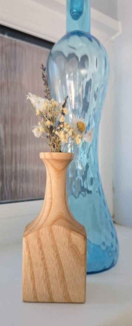 Ash Wood Bud Vase - Image 4