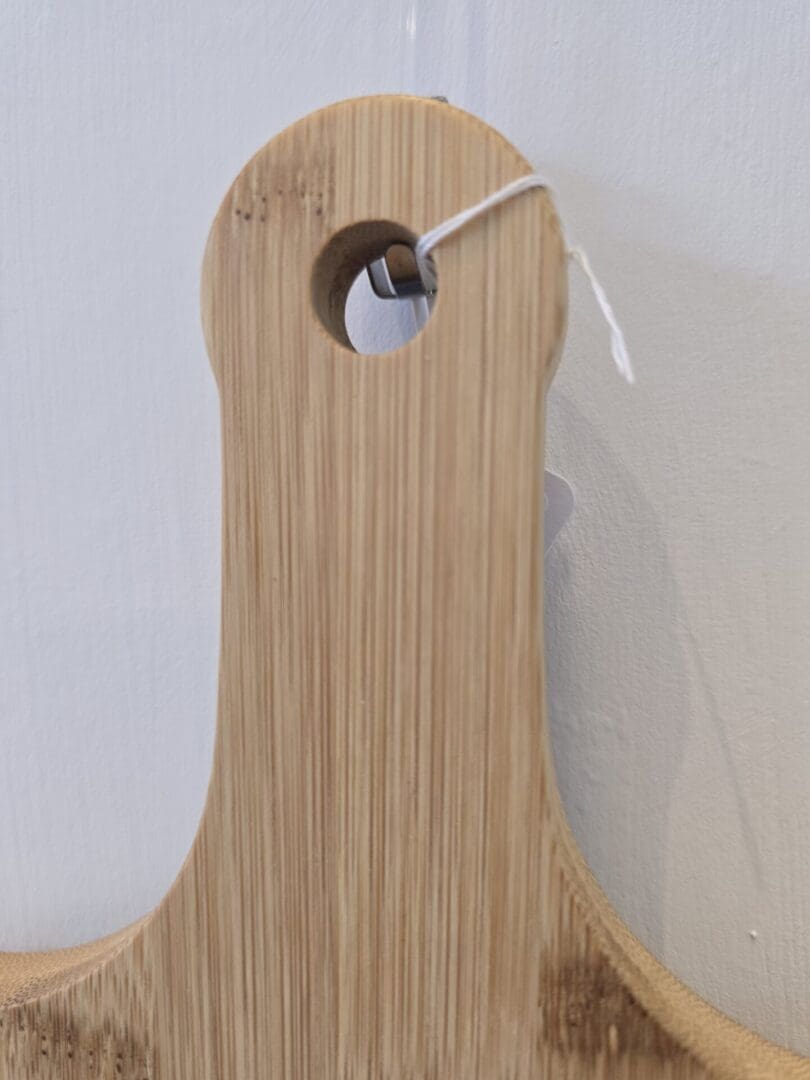 Bamboo Wall Clock with Ocean Resin - Image 9