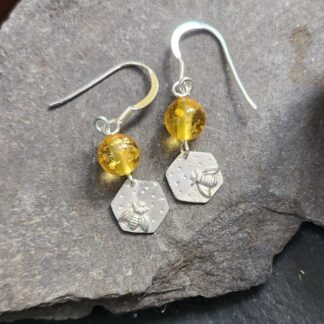 Bee earrings