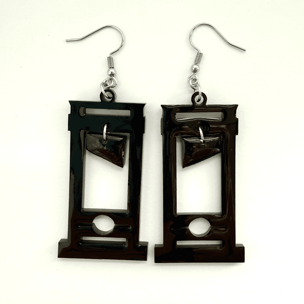 Guillotine Statement Earrings - Image 6