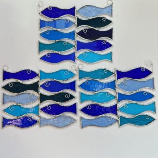 Fish Shoal suncatcher