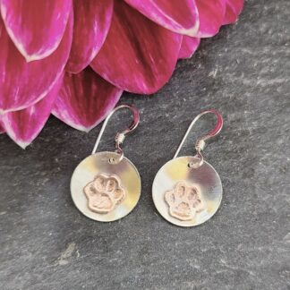 Paw earrings