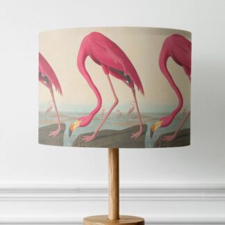 Flamingo Lampshade - Vintage Fine Art Lightshade