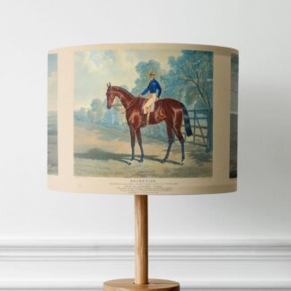 Horse Racing Lampshade - Fine Art Horse Lightshade