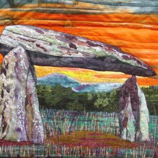 Original Art Pentre Ifan Burial Chamber Ancient sacred sites Old stones Pembrokeshire