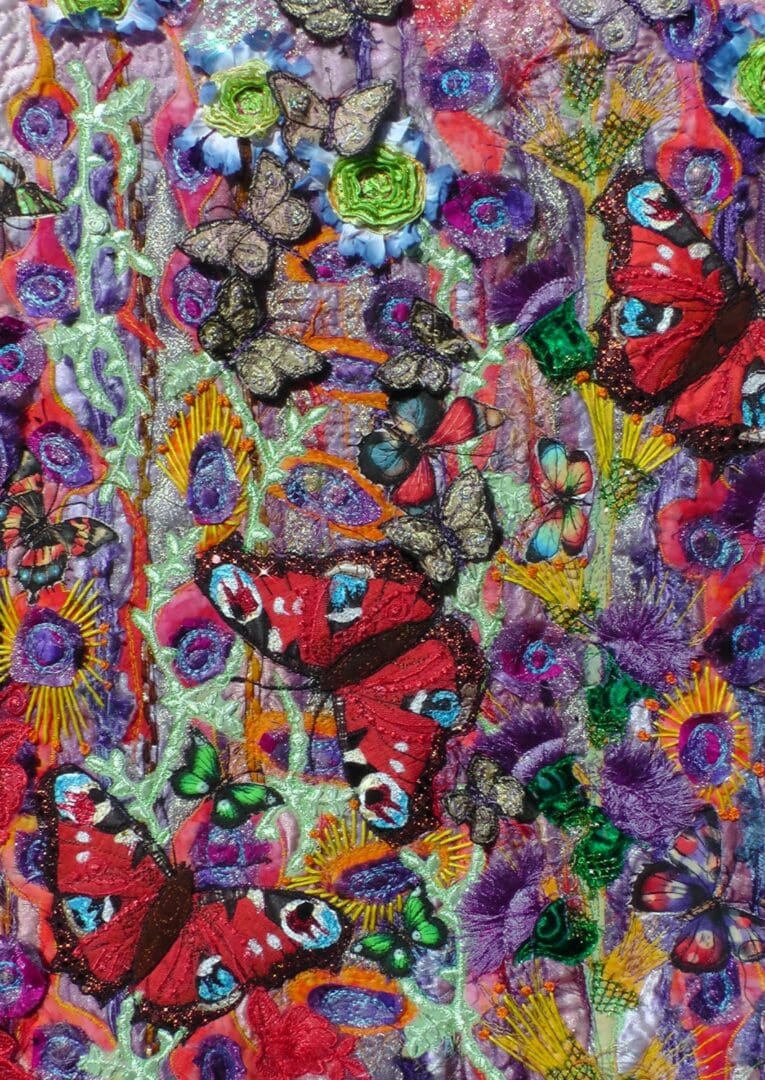 Original Art Come Fly with Me Butterflies