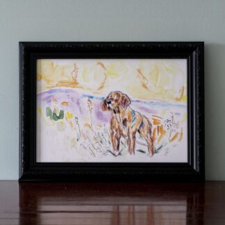 #dogillustration #dogart #dogowner #doglover #giftfordoglovers#Vizla