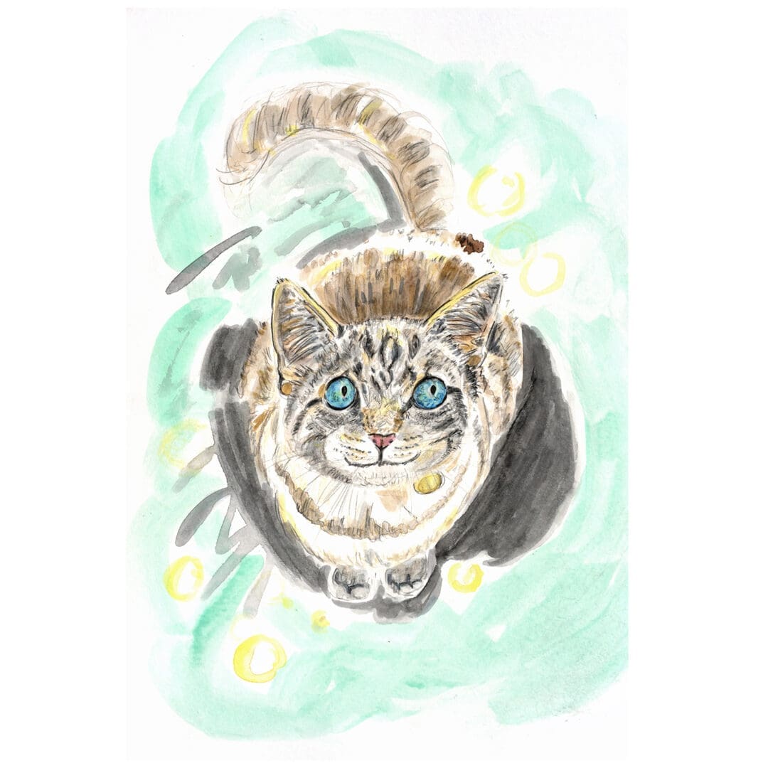 Illustrated Hand Painted Pet Commissions - Image 3