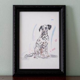 #dogillustration #dogart #dogowner #doglover #giftfordoglovers #dalmation