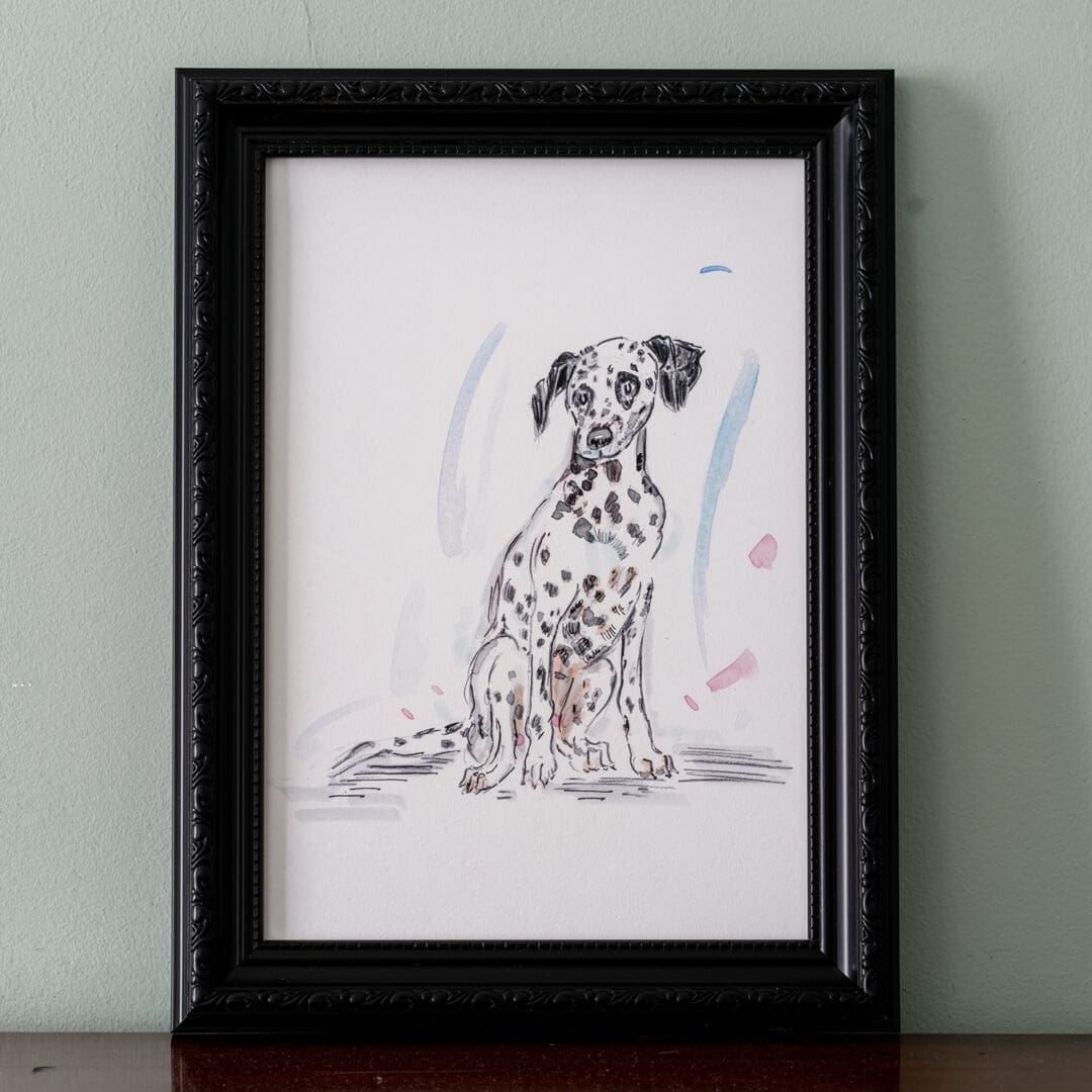 #dogillustration #dogart #dogowner #doglover #giftfordoglovers #dalmation