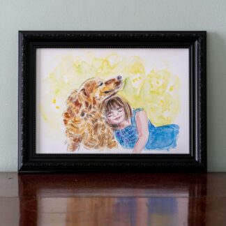 #dogillustration #dogart #dogowner #doglover #giftfordoglovers #mansbestfriend